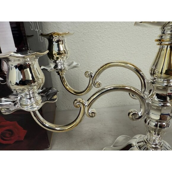 Studio Nova SILVER RADIANCE 5-Lite Candelabrum HT105 / 335 - Picture 2 of 15